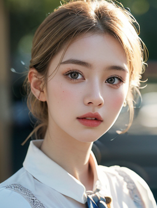 短靴配短裤图片女生头像可爱