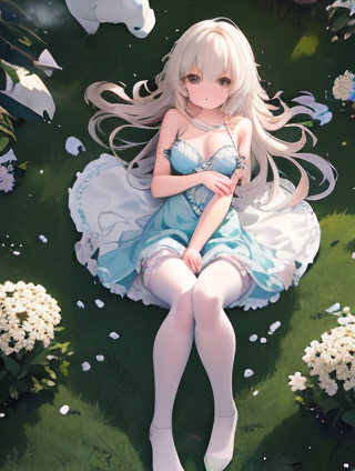 【蓝色与时尚：打造动漫风格的完美搭配】