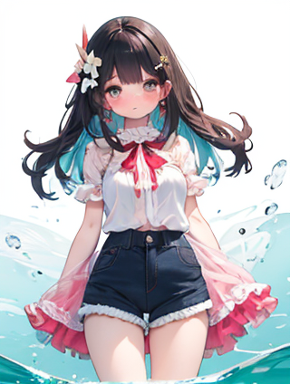 蓝色与紫色的渐变艺术