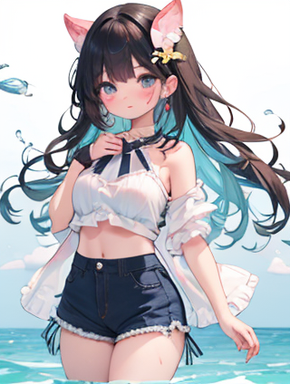 蓝色搭配艺术：创意色彩组合与视觉盛宴